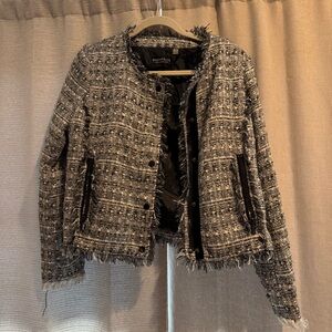 Rag & Bone Women's Black Tweed Blazer